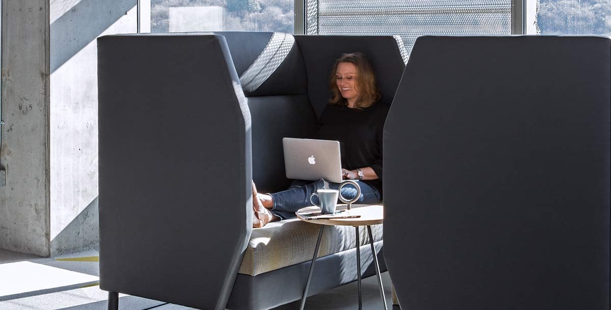 5 Office Furniture Trends with Staying Power pod seating