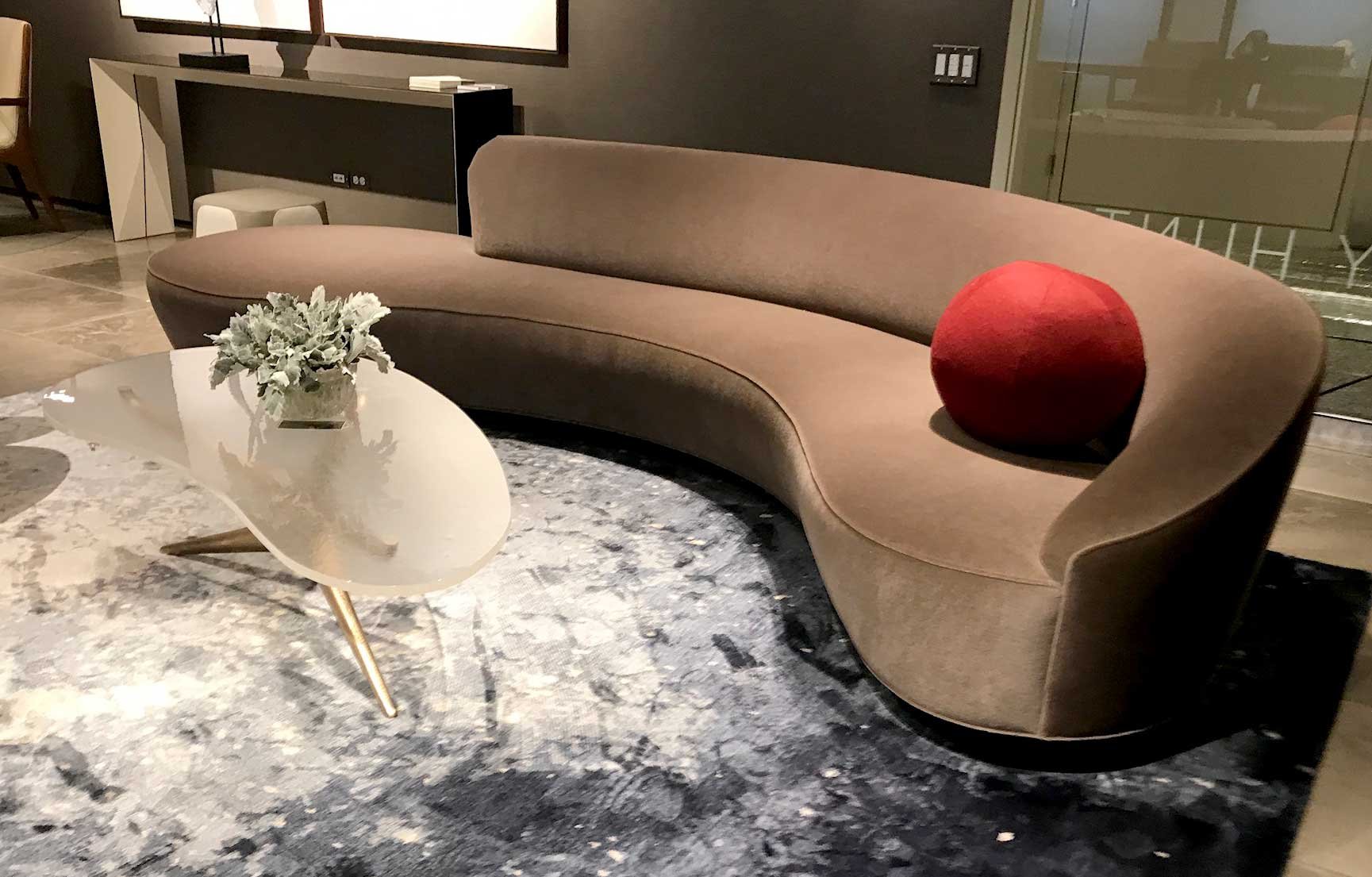 5 Trends We Saw at NeoCon 2018 - from Unisource Solutions - 1. Organic Furniture shapes