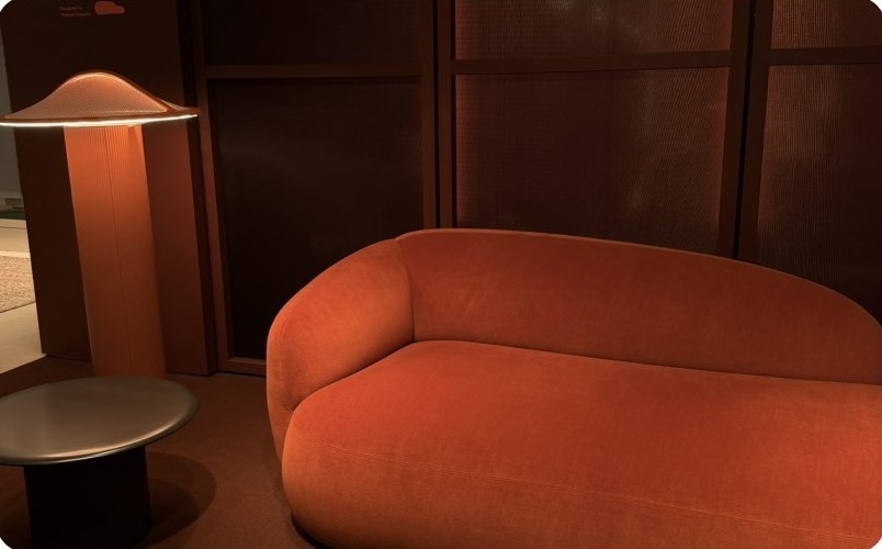 burgundy and wine tones were trending at Neocon 2026