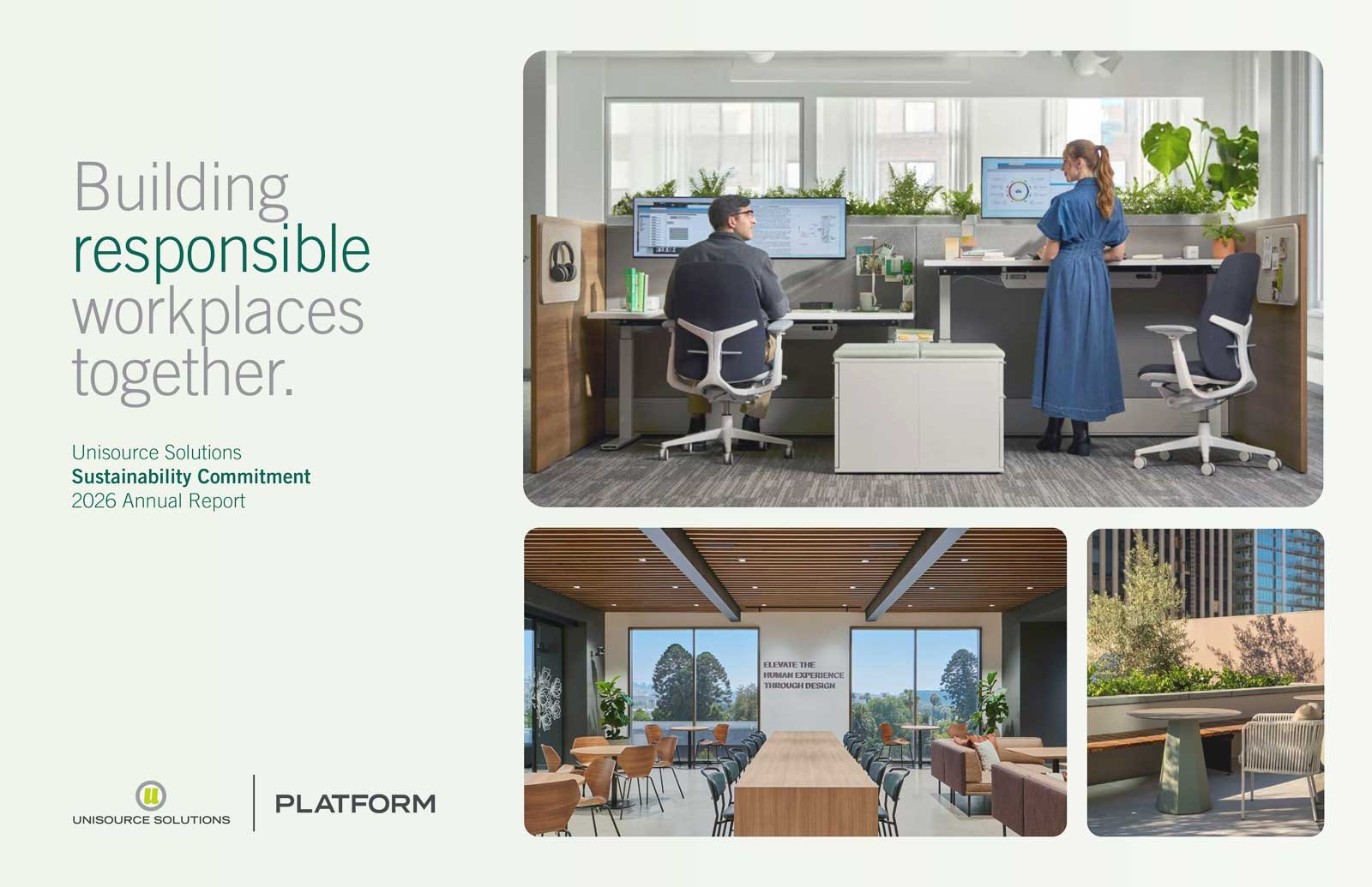 Unisource Solutions Sustainability Report 2026 Cover