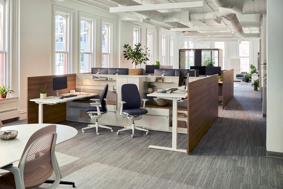 workplace depicting integratino of data-driven design